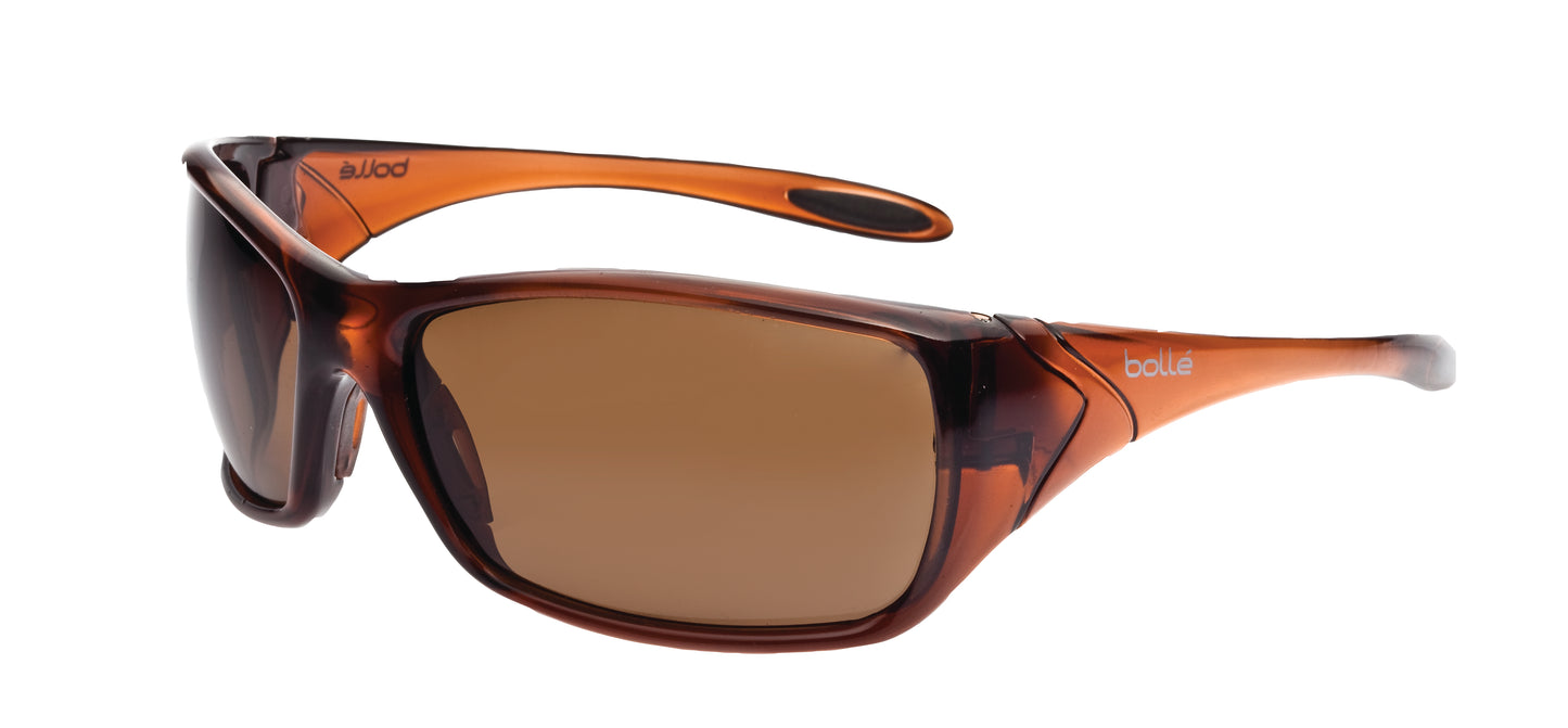 Bollé Voodoo AS/AF Safety Glasses Brown
