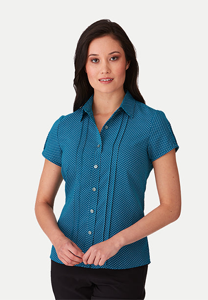 City Collection City-Stretch Spot S/S Shirt - 2173