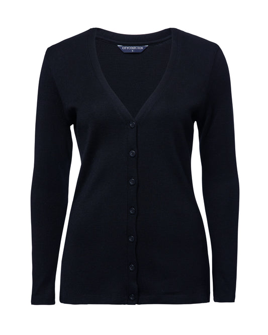 City Collection Over Knit Cardigan - 2225