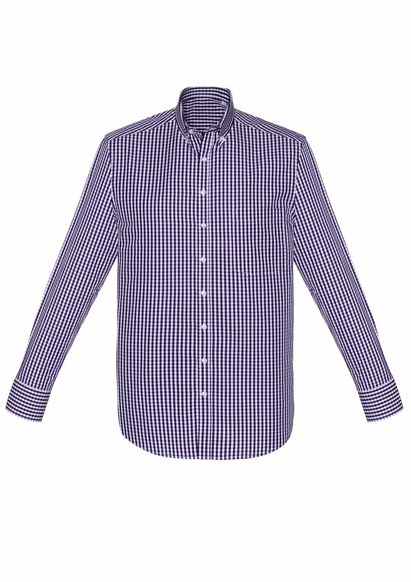 Biz Men's Springfield Long Sleeve Shirt - 43420 - Clearance