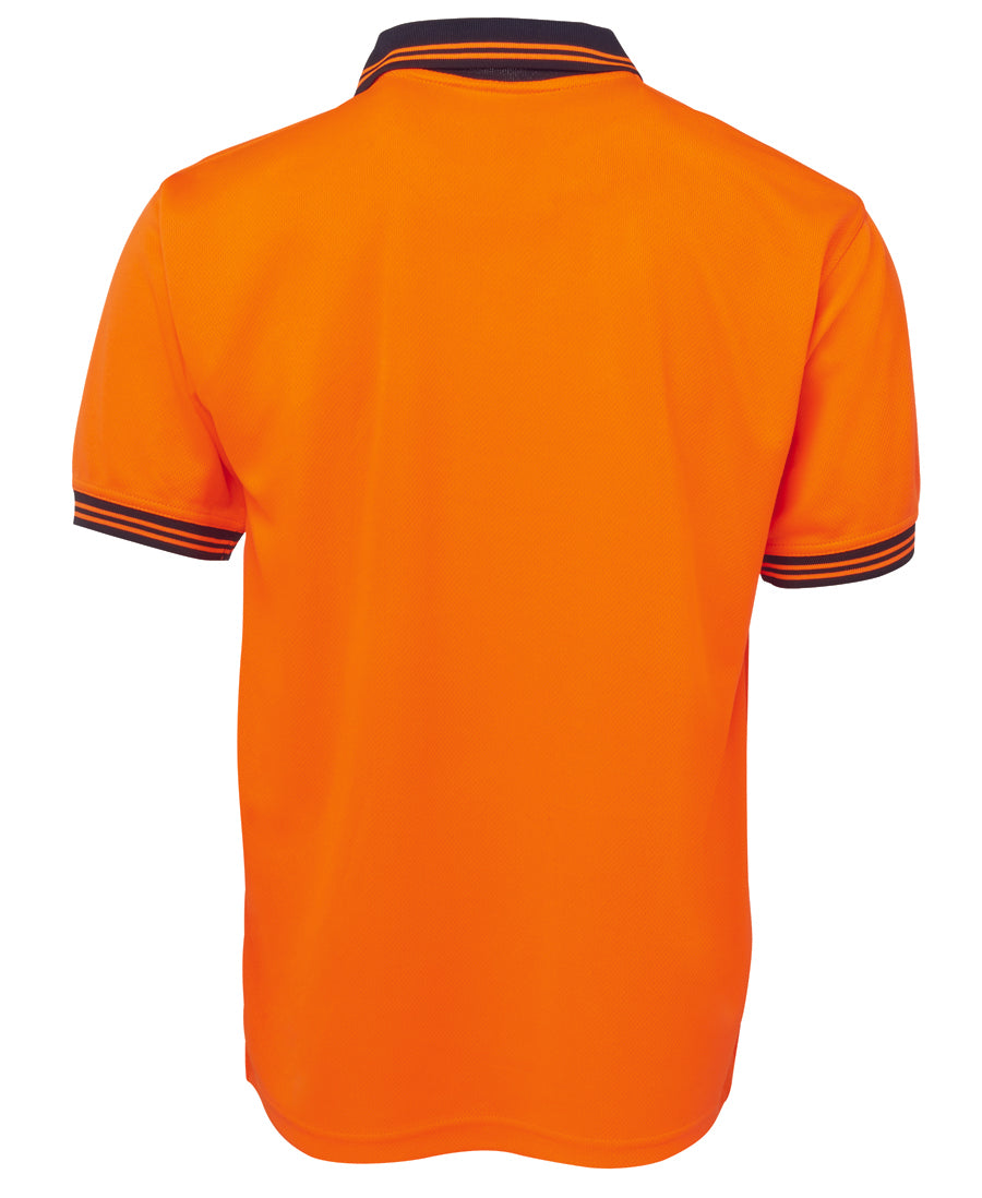JB's Wear Hi Vis S/S Trad Polo - 6HVPS