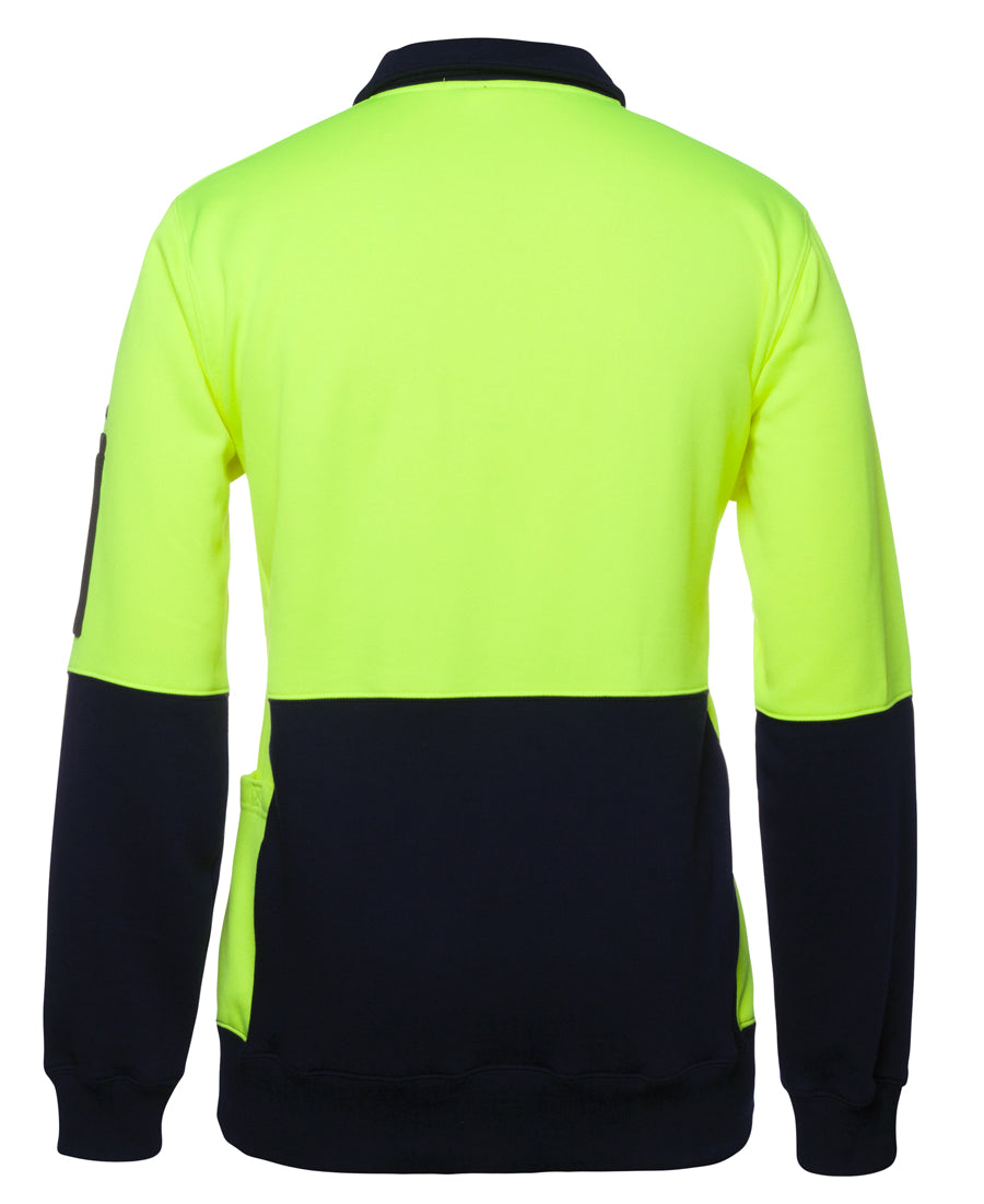 JB's Wear Hi Vis 330G 1/2 Zip Fleece - 6HVPZ