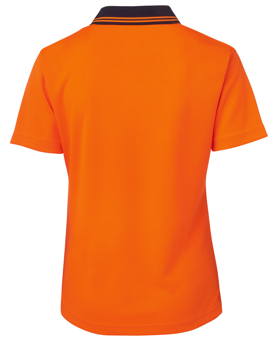 JB's Wear Ladies Hi Vis S/S Comfort Polo - 6LHCP