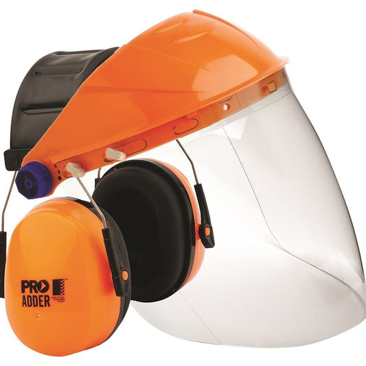 PRO Choice Adder Earmuff Combo + Striker Browguard + Clear Visor