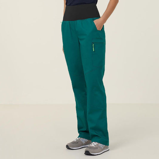 NNT Womens Curie Scrub Pant - Hunter Green - CAT3VE