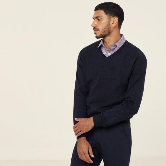 NNT Acrylic V-Neck Sweater - CATE33