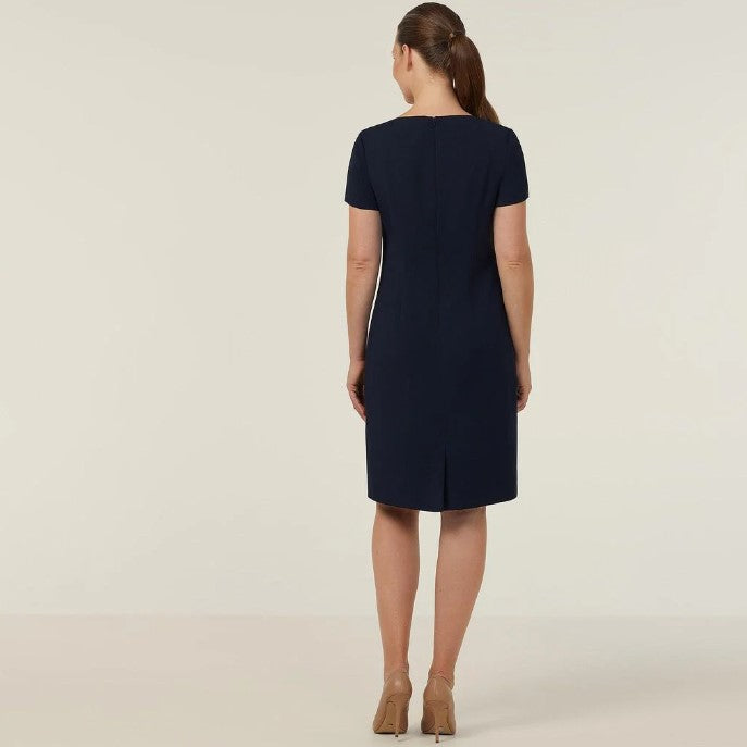 NNT Crepe Stretch Short Sleeve Dress - CAT62U