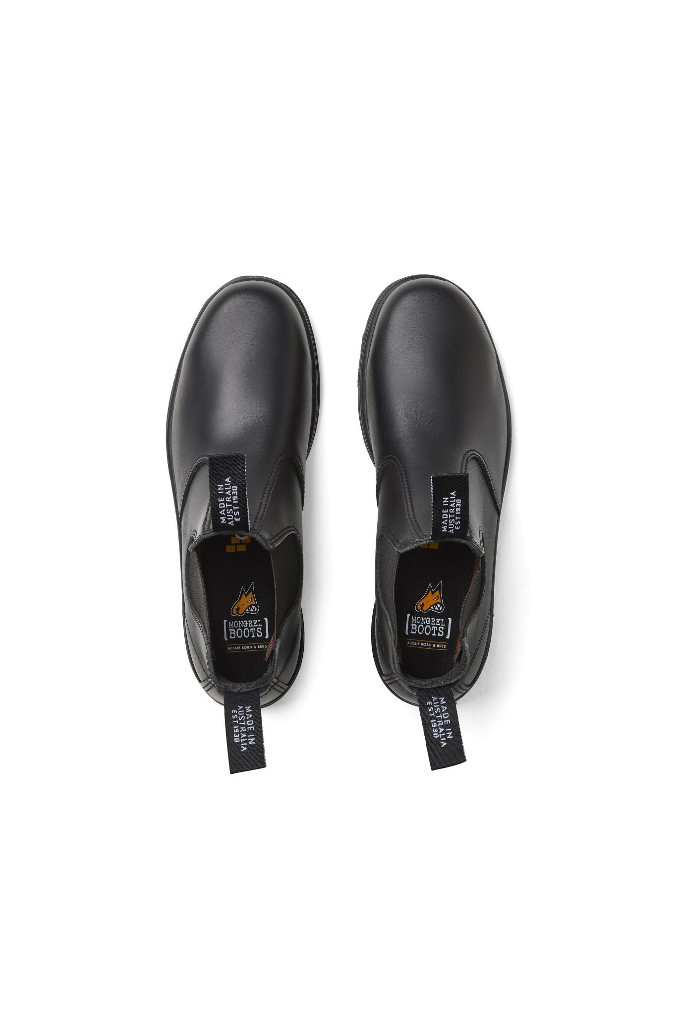 Mongrel K9 Black Oil Kip Elastic Sided Boot