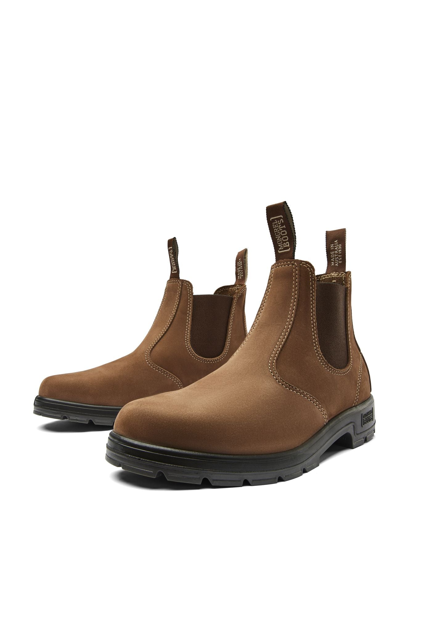 Mongrel K9 Vintage Brown Elastic Sided Boot