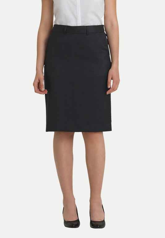 City Collection Maddi Poly/Wool Front Pocket Skirt - FSK45 4060