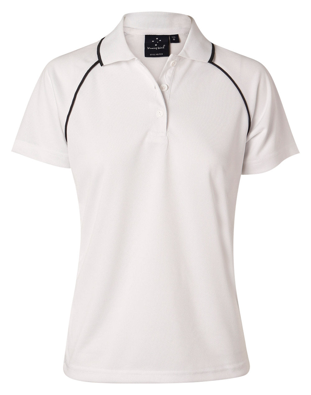 Winning Spirit Ladies Cooldry Raglan S/S Polo - PS19