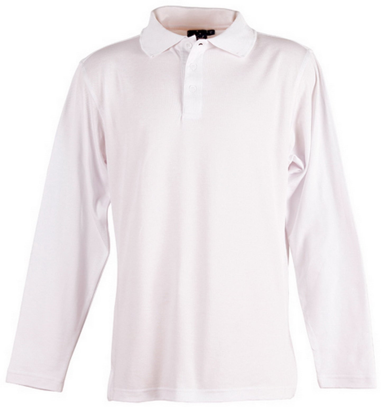 Winning Spirit Mens Cotton Back Truedry L/S Polo - PS35