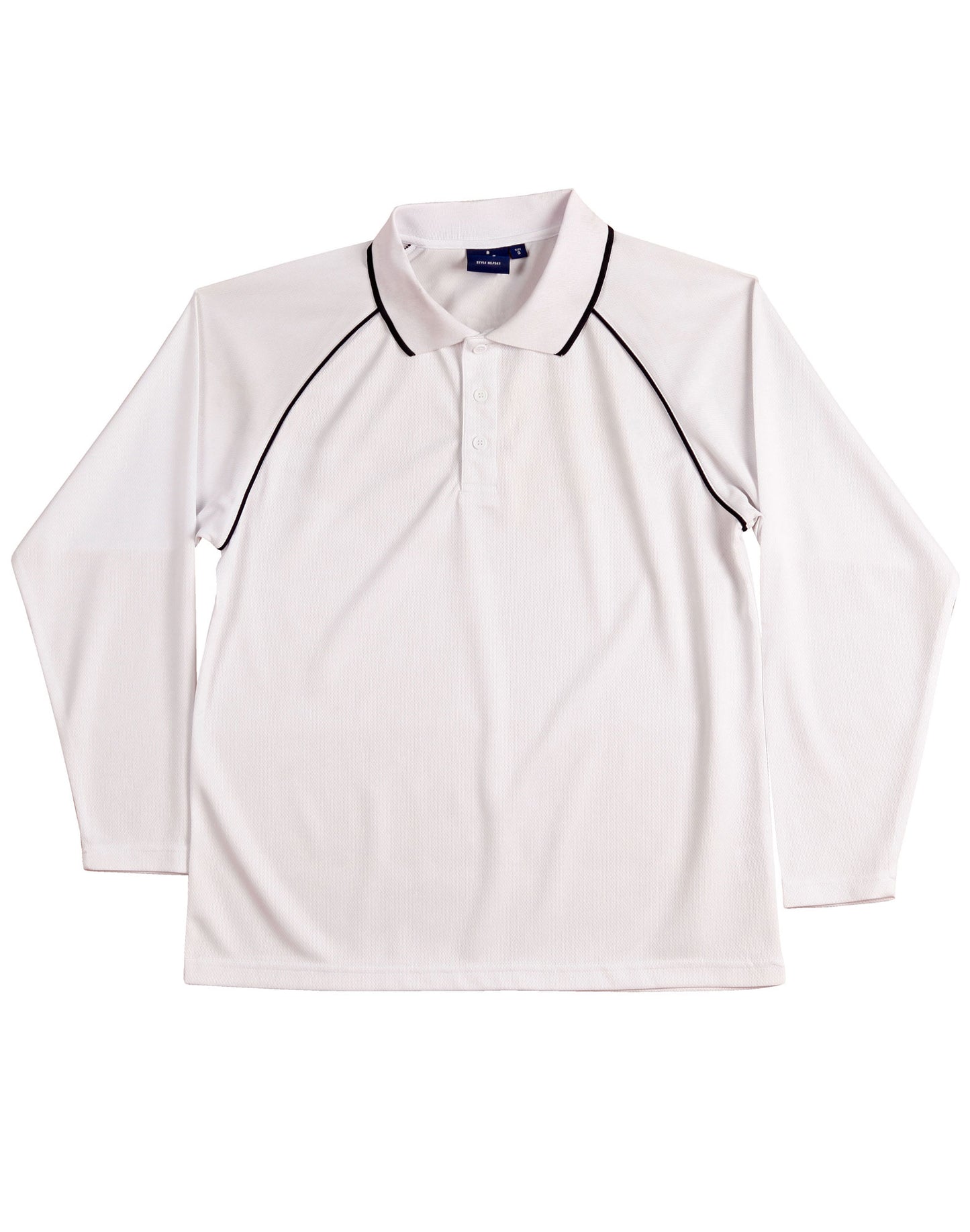 Winning Spirit Mens Cooldry Raglan L/S Polo - PS43