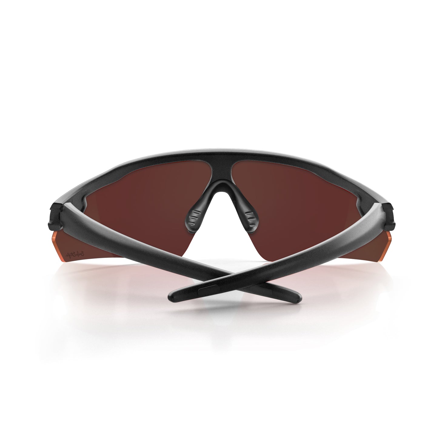 SafeStyle Phantoms Matte Black Frame/ Red Reflectors Uv400
