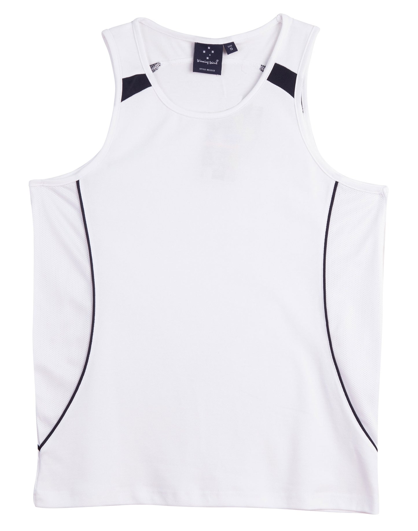 Winning Spirit Mens Truedry Fashion Singlet - SL53