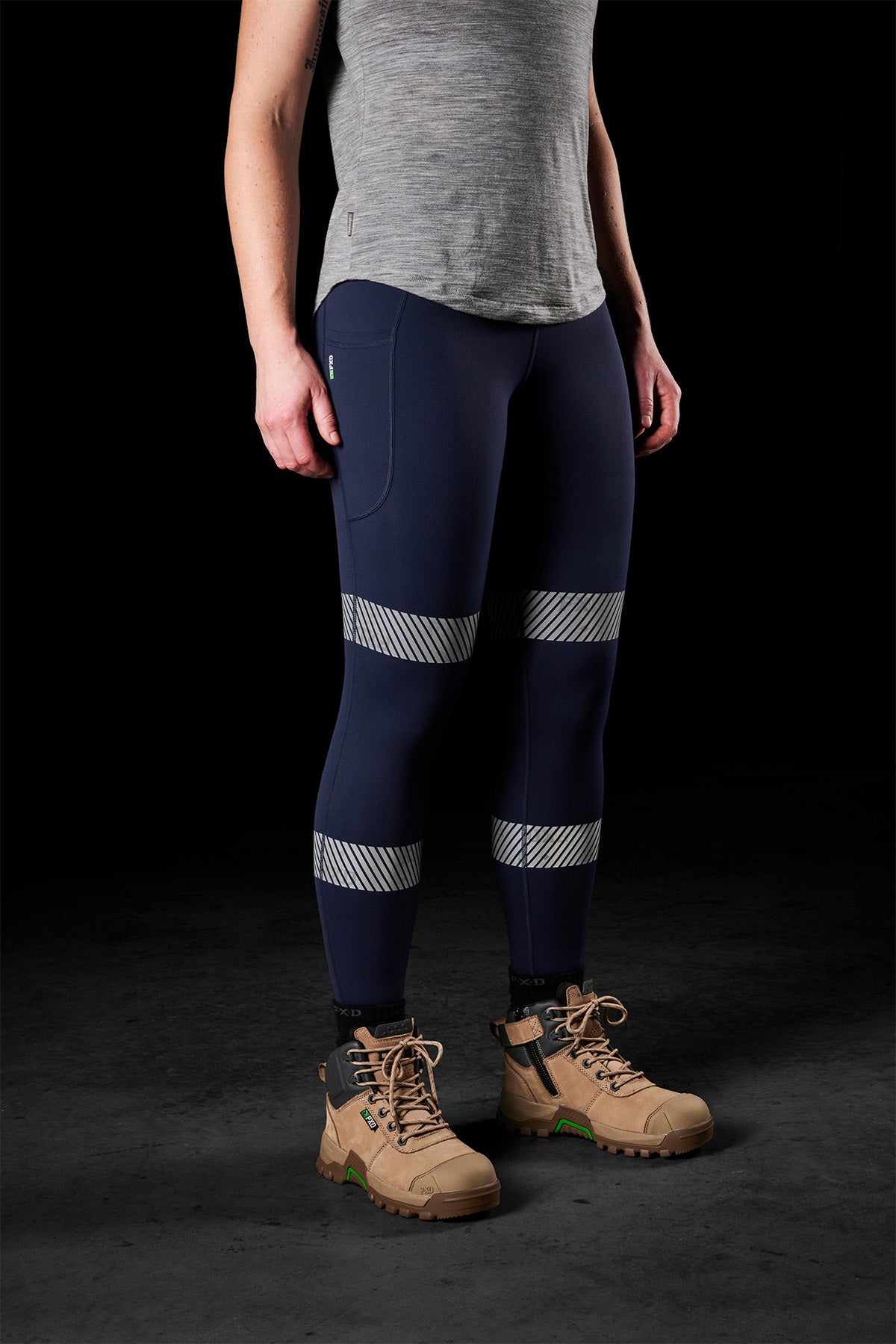 FXD WP-9WT Women's Stretch Taped Leggings