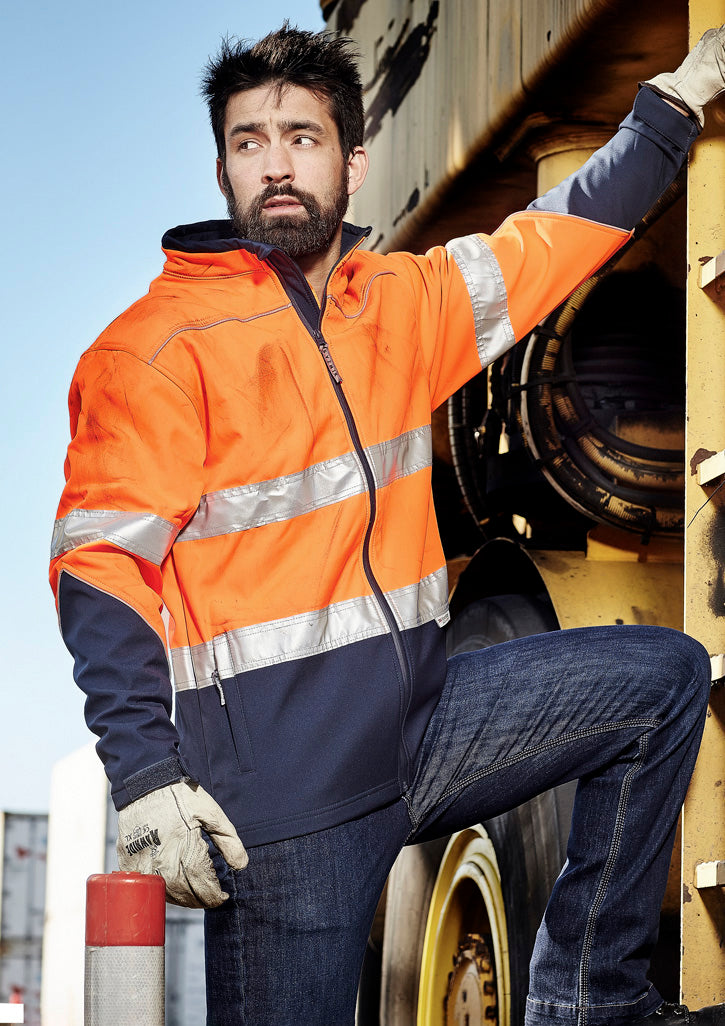 Syzmik Mens Hi Vis Softshell Jacket - ZJ353
