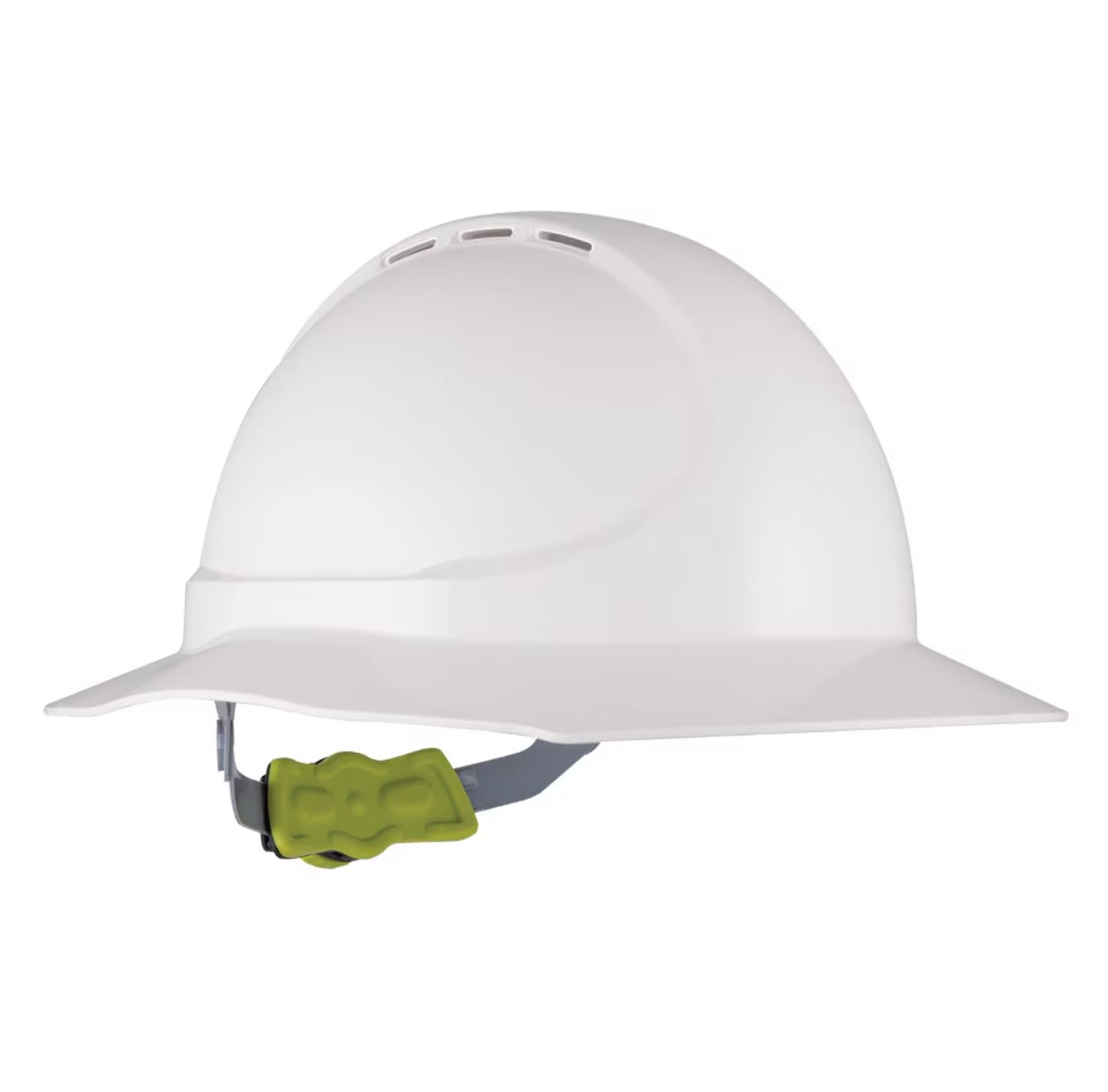 Hard Hat Vented Full Brim Ratchet Harness