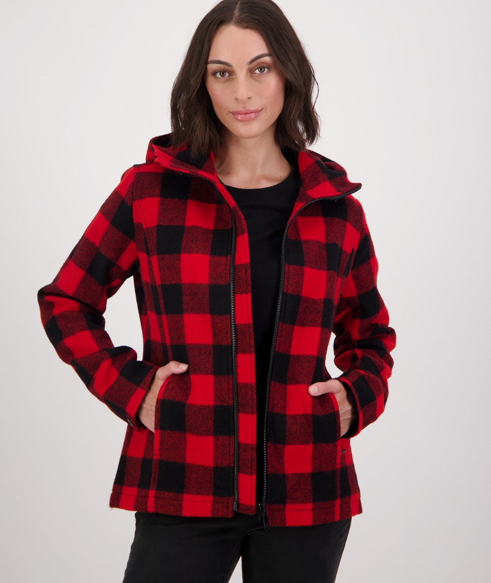 Swanndri Ladies Seattle Wool Hoodie - SW17405W