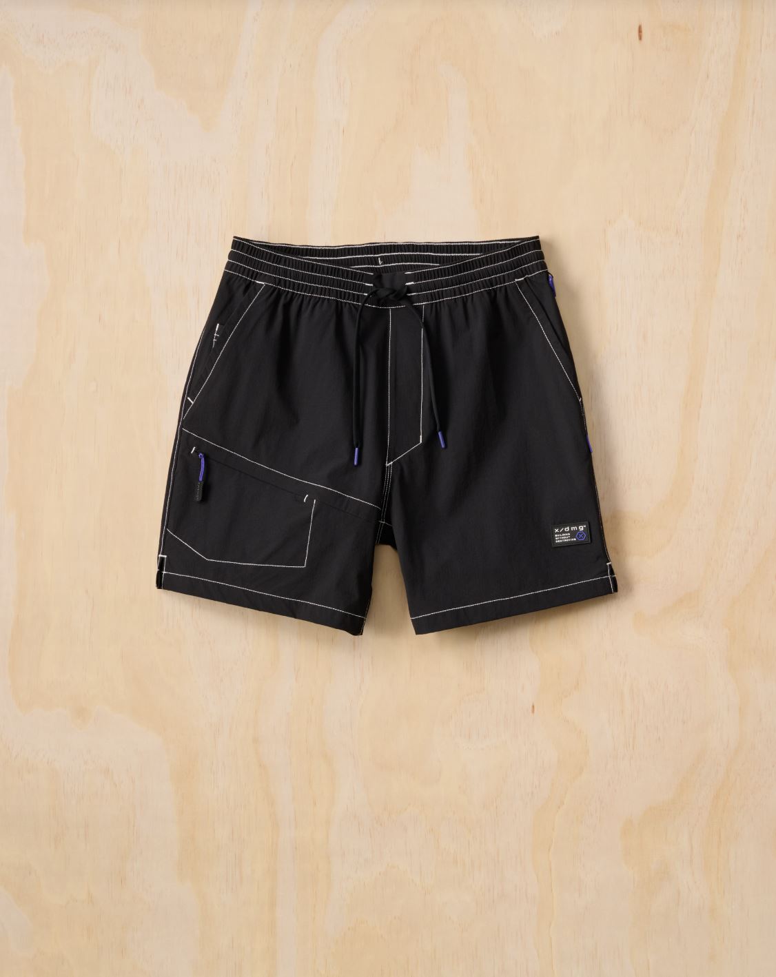 x/dmg Elastic Waist Nylon Short - x20