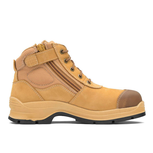 Blundstone Safety Boot Ankle Zip Nubuck - 318