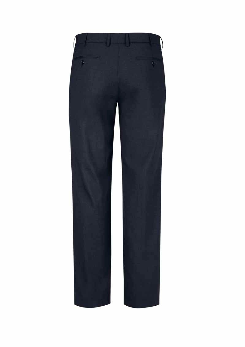 Biz Comfort Wool Stretch Mens Flat Front Pant - 74012