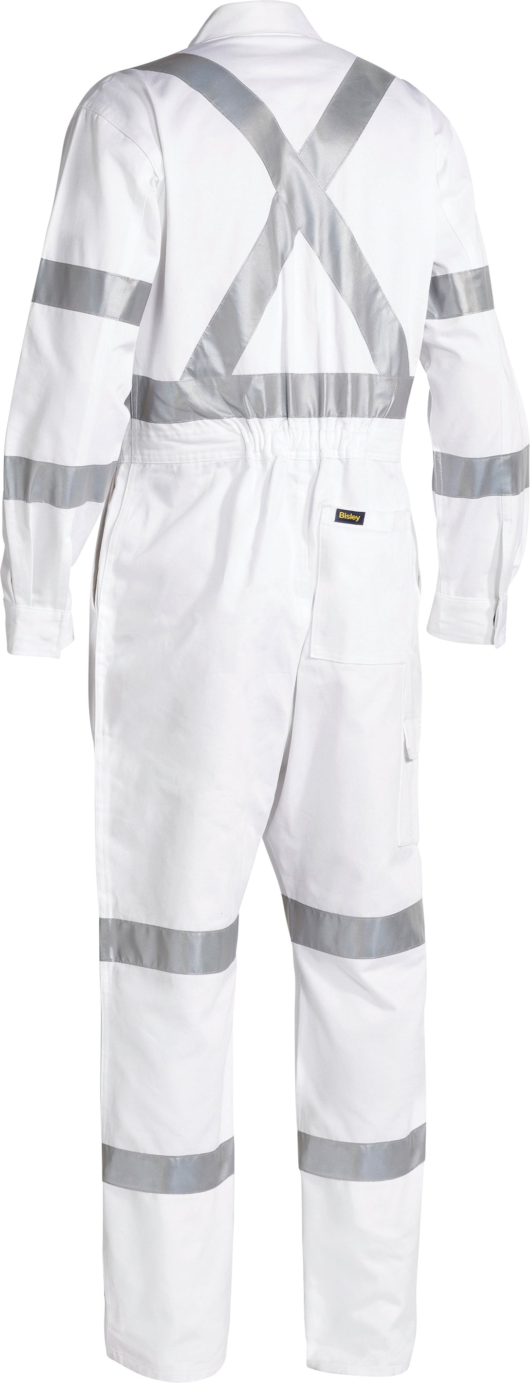 Bisley Mens Taped Night Cotton Drill Coverall - BC6806T