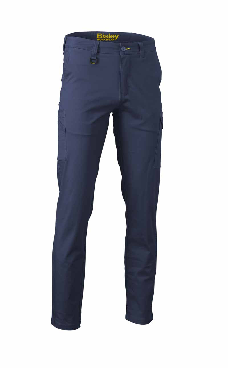 Bisley Mens Stretch Cotton Drill Cargo Pants - BPC6008