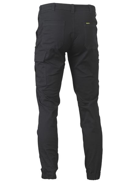 Bisley Mens Stretch Cotton Drill Cargo Cuffed Pants - BPC6028