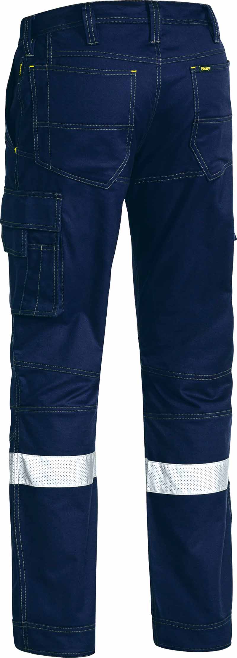 Bisley Mens X Airflow Taped Ripstop Engineered Cargo Work Pants - BPC6475T