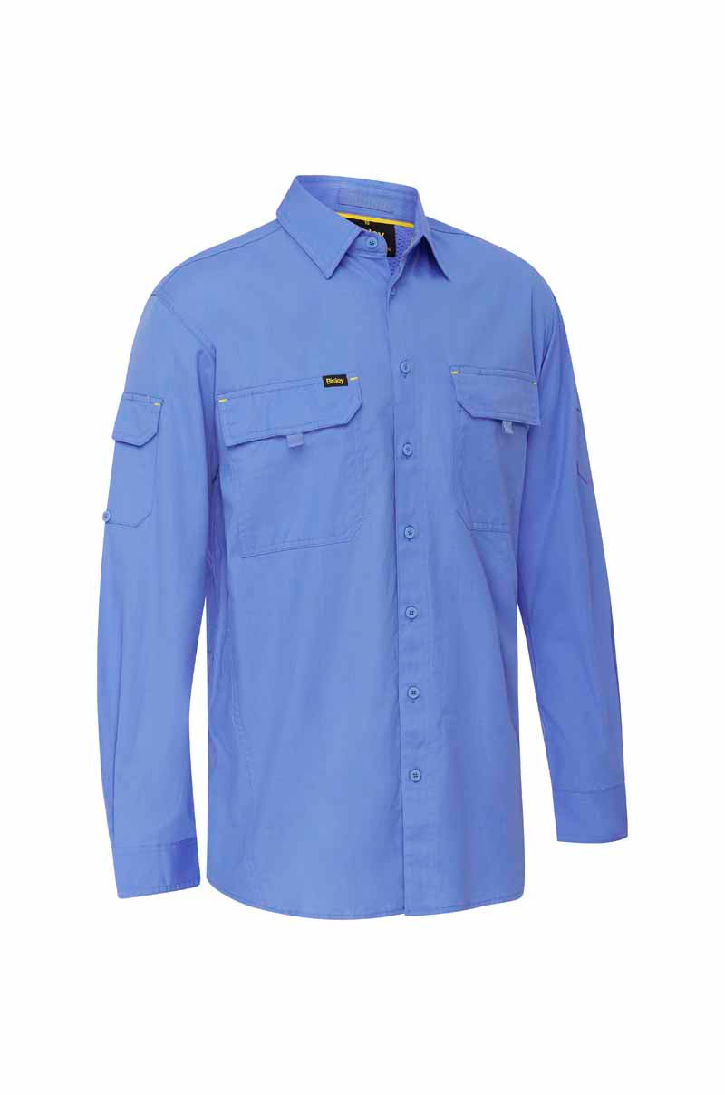 Bisley Mens X Airflow Ripstop Shirt Long Sleeve - BS6414