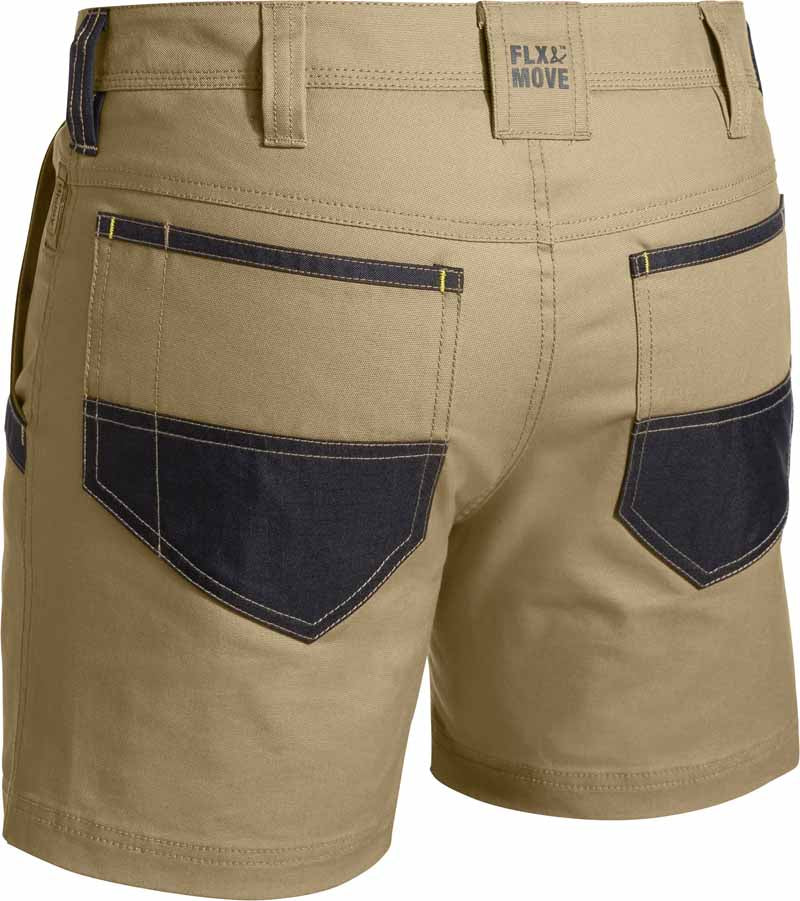 Bisley Mens Flx & Move Stretch Shorts - BSH1131