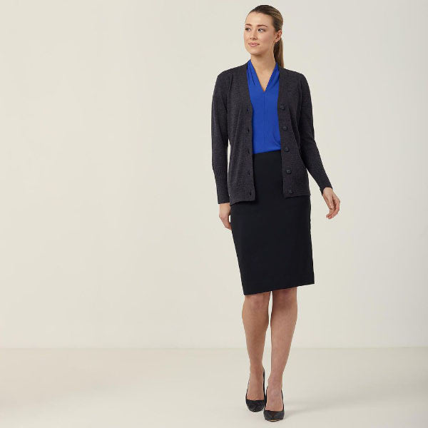 NNT Pure Wool Long Length Cardigan - CAT5B3