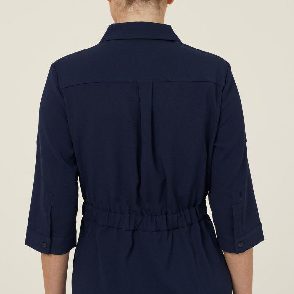 NNT French Georgette Shirt Dress - CAT67Y