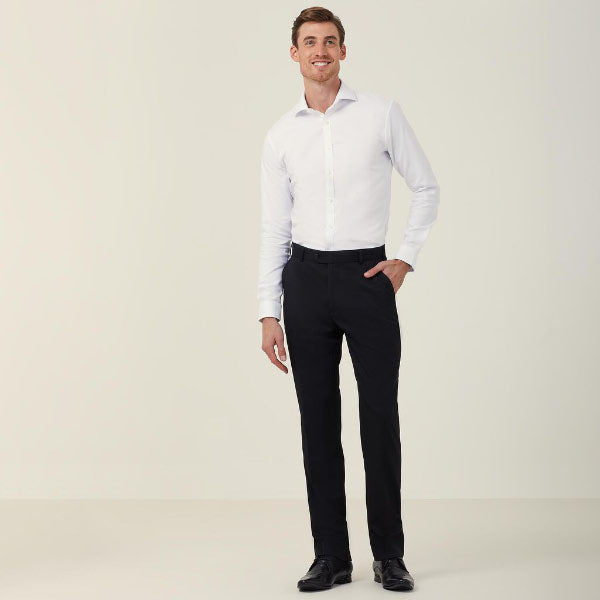 NNT Poly Viscose Stretch Twill Slim Leg Pant - CATCEH
