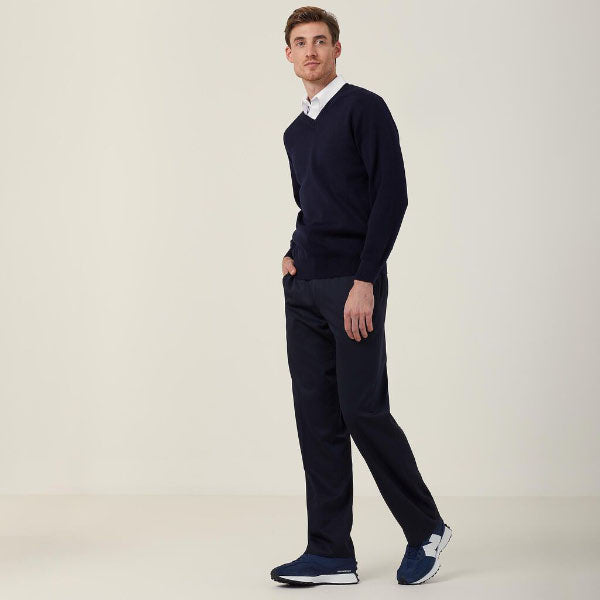 NNT Wool/Acrylic V Neck Sweater - CATE28