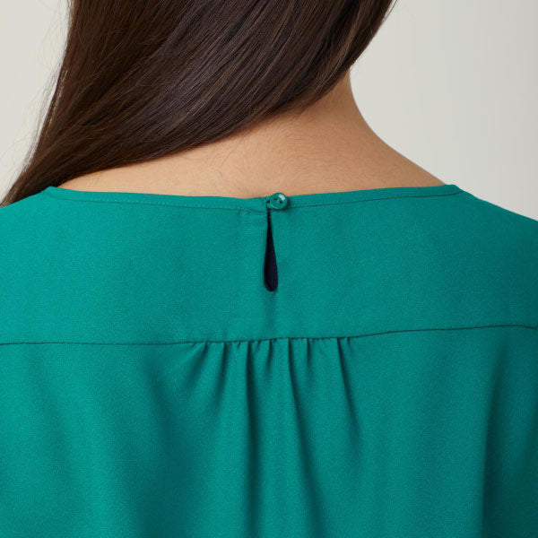 NNT French Georgette Fluted Sleeve Top - CATU5T