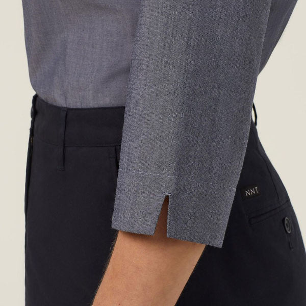 NNT End on End Poly/Cotton 3/4 Sleeve Shirt - CATUDH