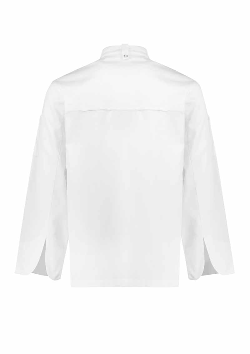 Biz Zest Mens Long Sleeve Chef Jacket - CH232ML