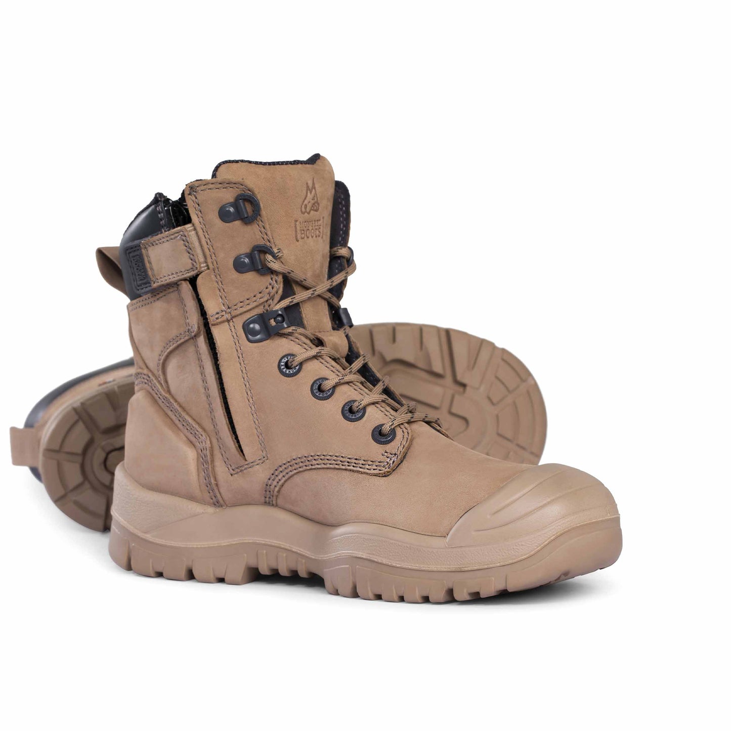 Mongrel High Zip Safety Boot w/ Scuff Cap