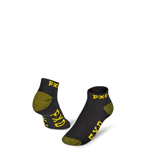 FXD SK-3 Black Ankle Work Sock 5-Pack