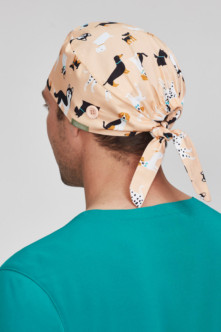 Biz Printed Scrub Cap - CSC245U