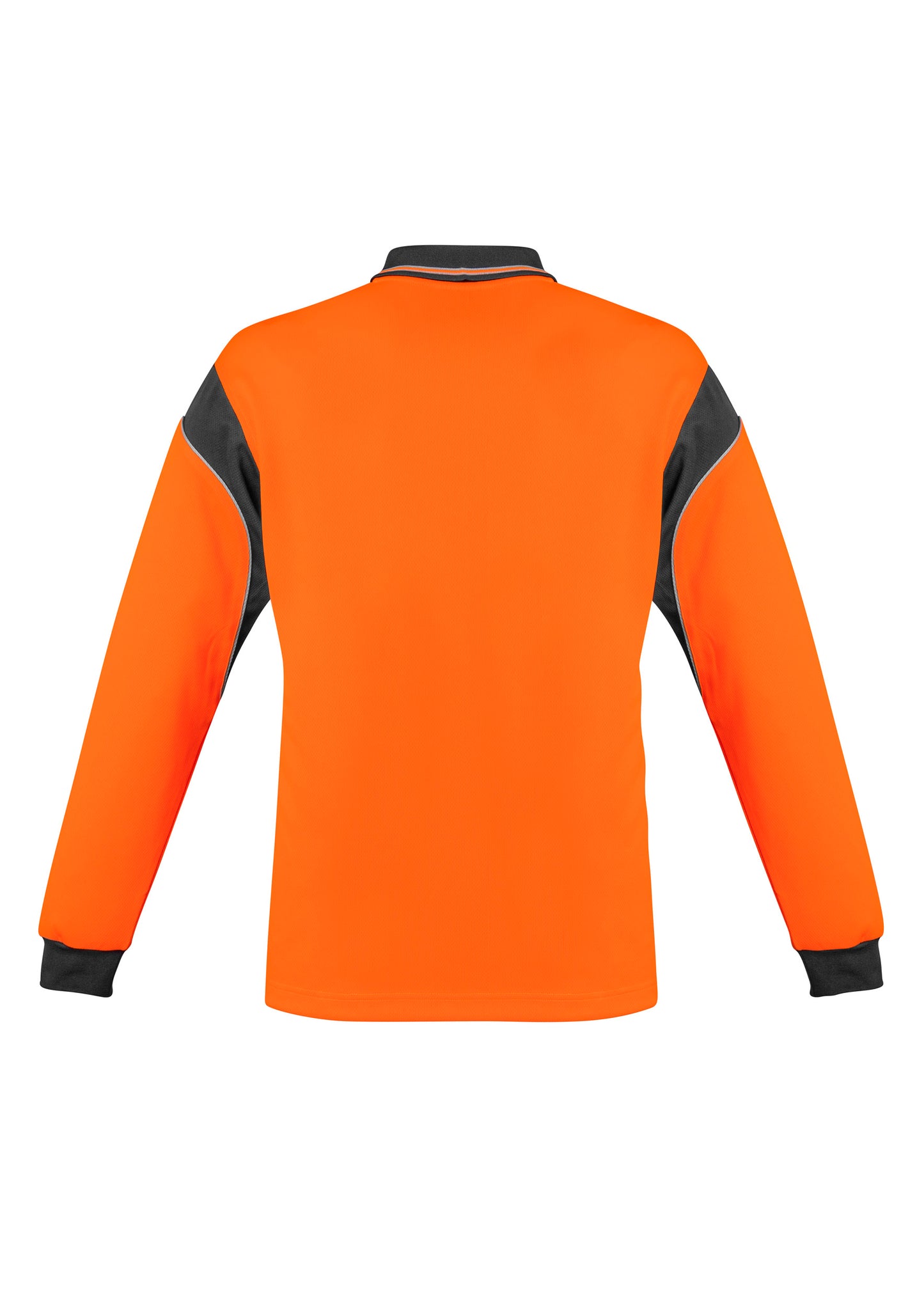 Syzmik Mens Hi Vis Aztec Polo - Long Sleeve - ZH249