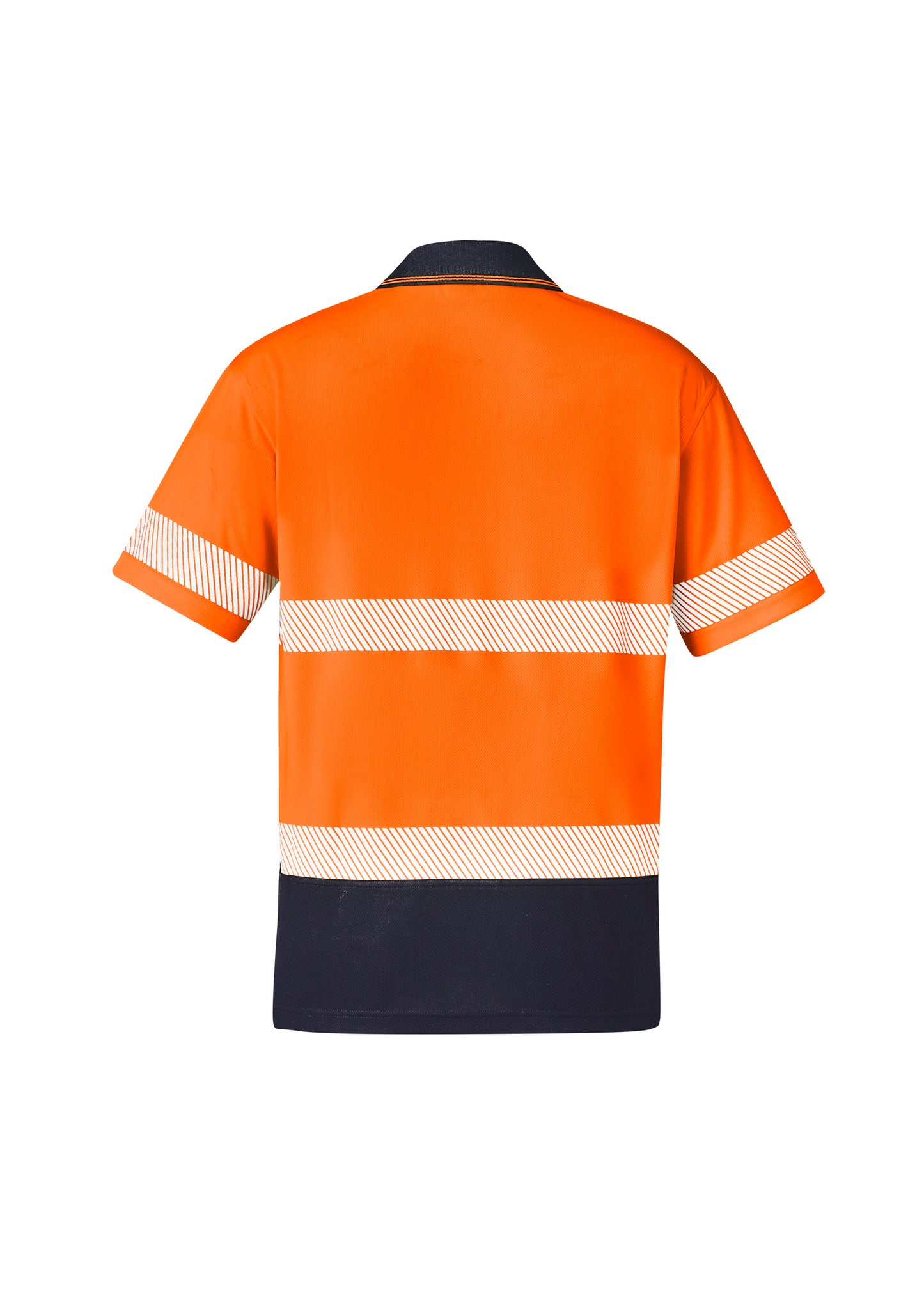 Syzmik Mens Hi Vis Segmented Tape S/S Polo - ZH535