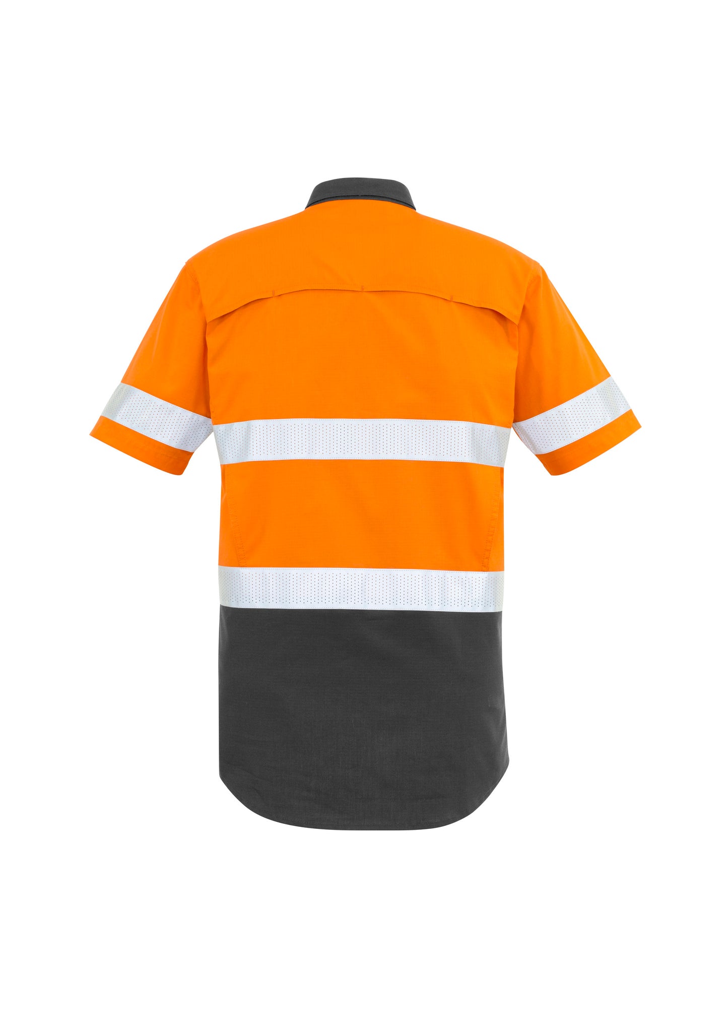 Syzmik Mens Hi Vis Rugged Cooling Taped S/S Shirt - ZW835