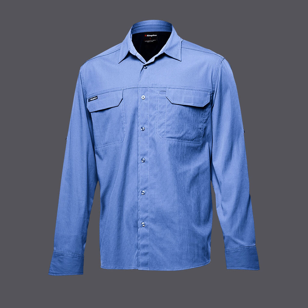 KingGee Drycool Stretch Long Sleeve Shirt - K14023