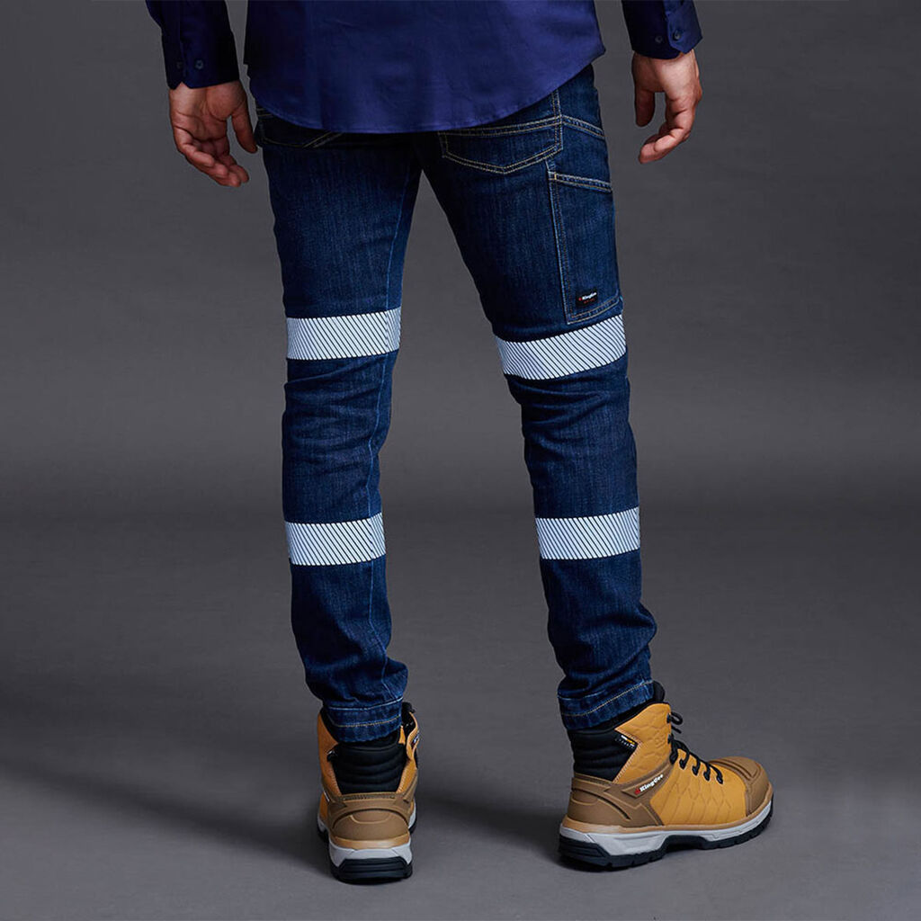 KingGee Urban Coolmax Stretch Slim Taped Jeans - K53007
