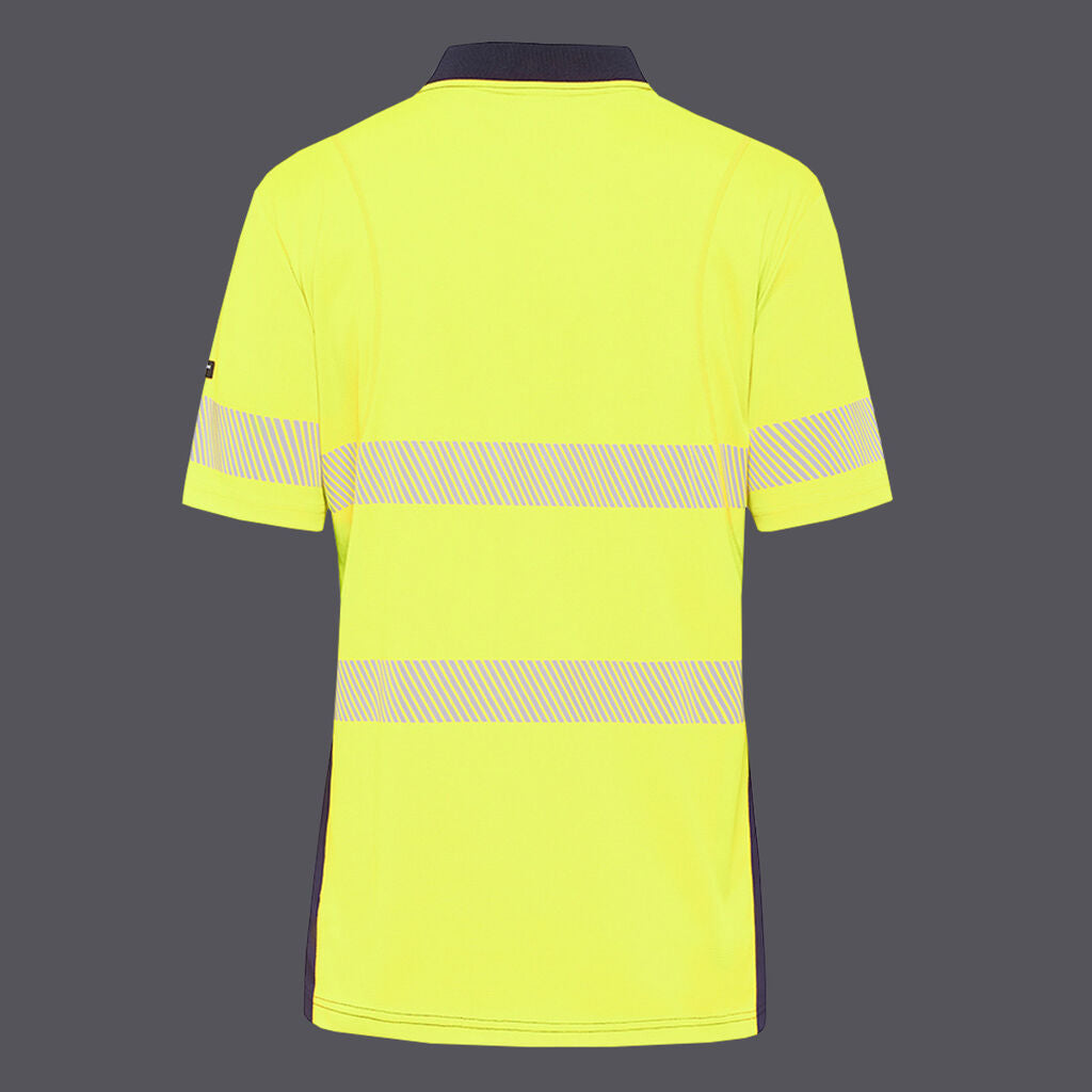 KingGee Workcool Hyperfreeze Hi Vis Taped Short Sleeve Polo - K54215