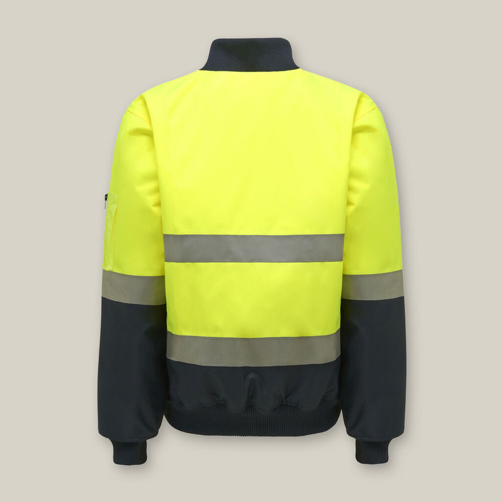 Hard Yakka Core Hi-Vis Taped Waterproof Bomber Jacket - Y06675