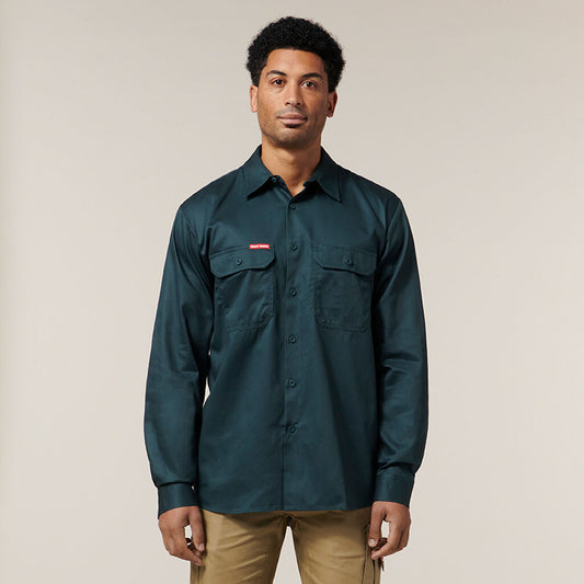Hard Yakka Foundations Cotton Drill Long Sleeve Shirt - Y07500
